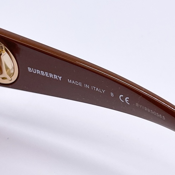 NEW BURBERRY DAISY BE4344 3940/13 BROWN CAT EYE SUNGLASSES B 4344 - Picture 13 of 14